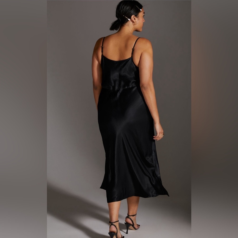 Anthropologie Elyse Slip Dress